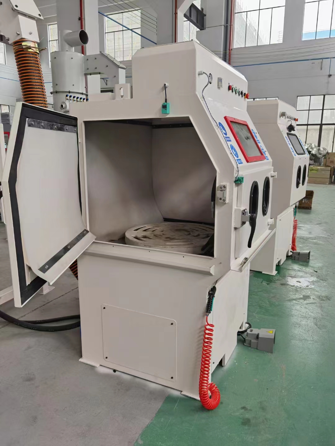 仙桃移动式抛丸机的工作原理?