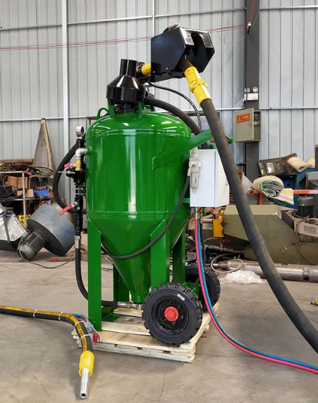 仙桃移动式喷砂机 户外施工效率翻倍